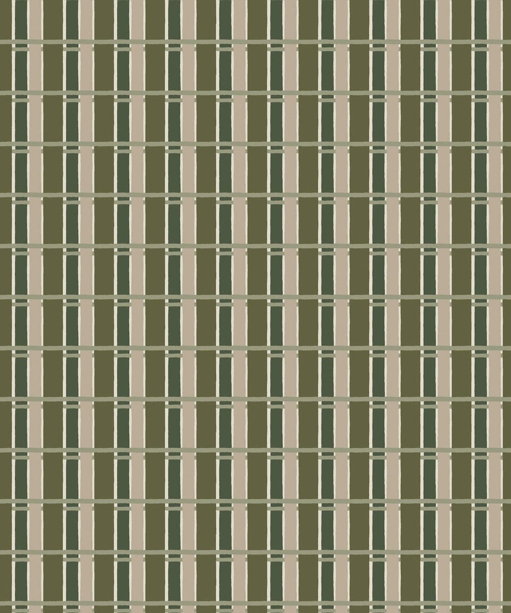 Twill Wallpaper, Moss