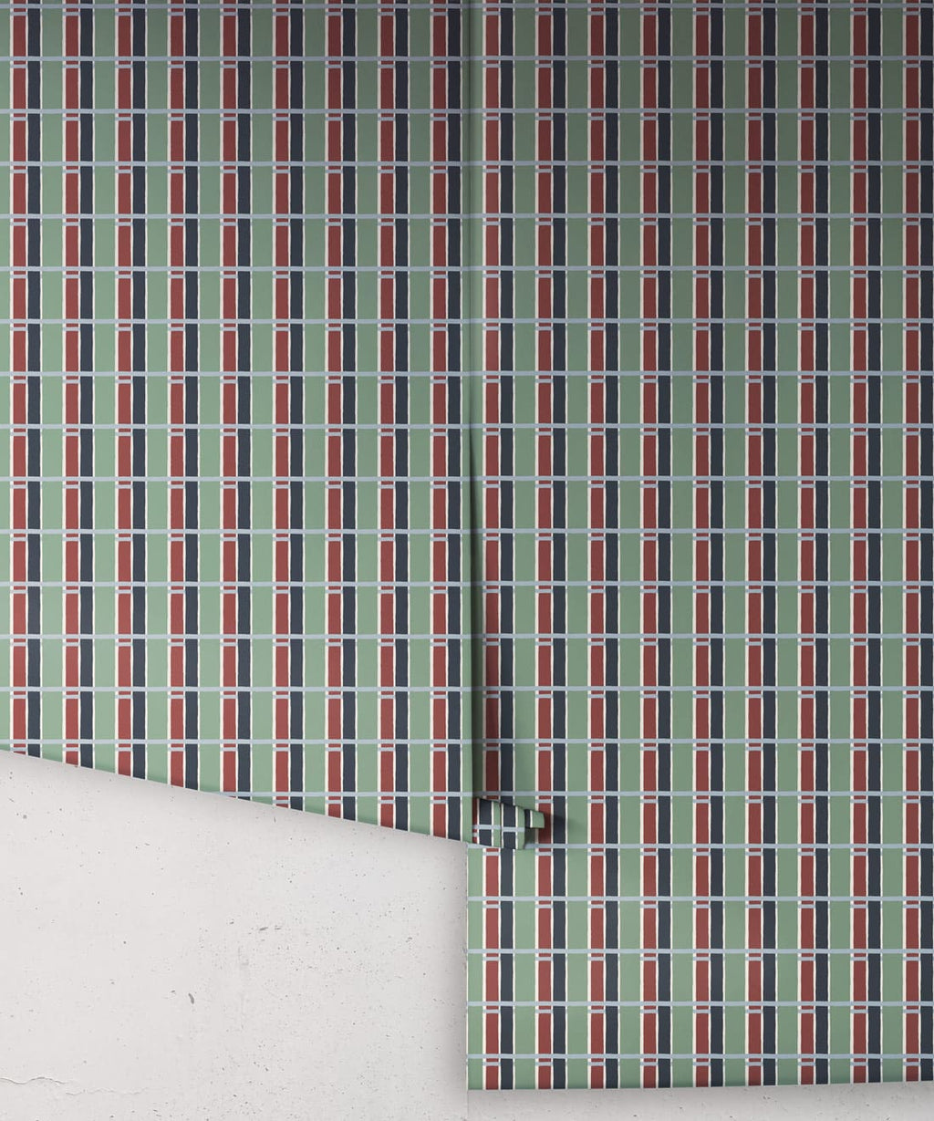Twill Wallpaper, Nautical