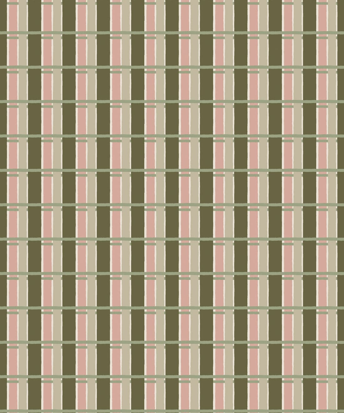 Twill Wallpaper, Olive