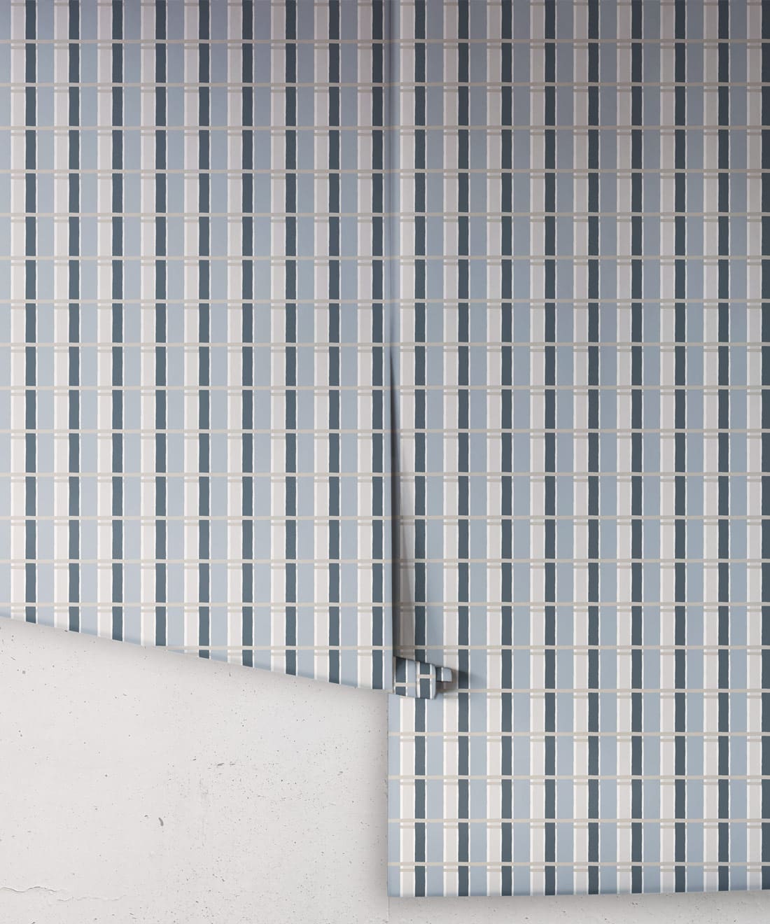 Twill Wallpaper, Periwinkle