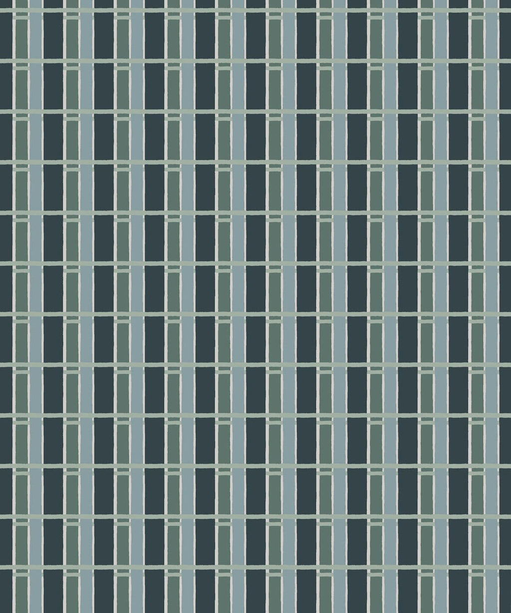 Twill Wallpaper, Teal