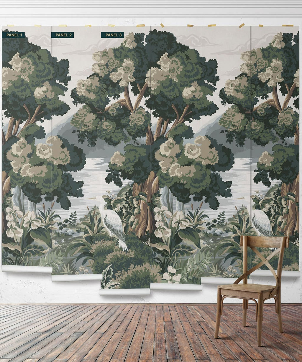 The Glenn Mural, Periwinkle