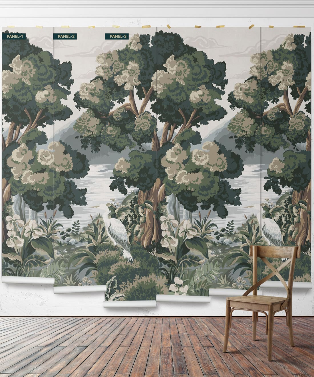 The Glenn Mural, Periwinkle