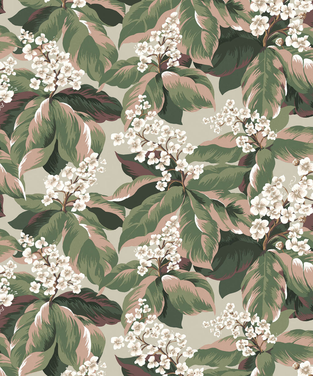 Horse Chestnut Wallpaper, Blush