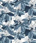 Horse Chestnut Wallpaper, Indigo