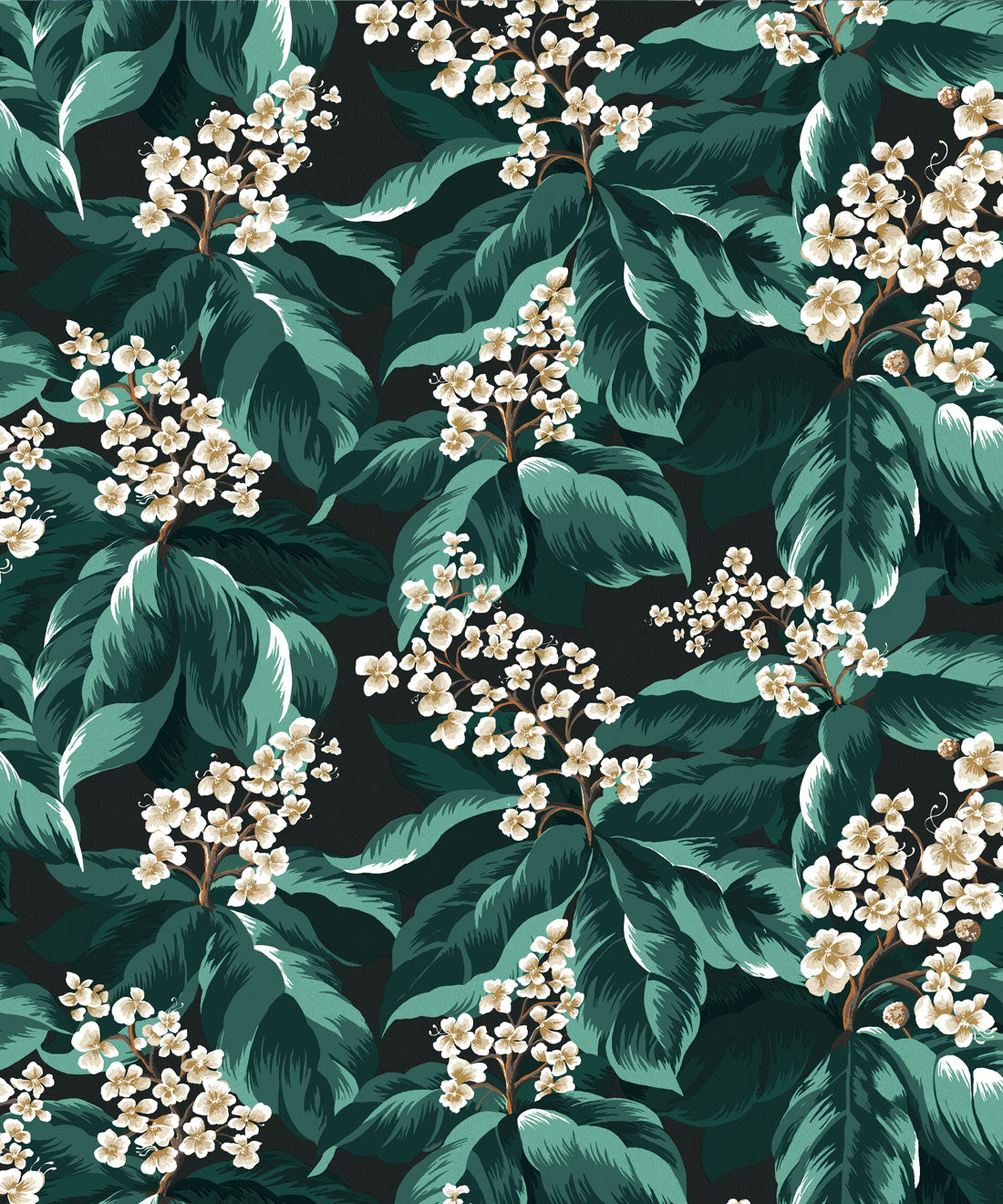 Horse Chestnut Wallpaper, Lagoon