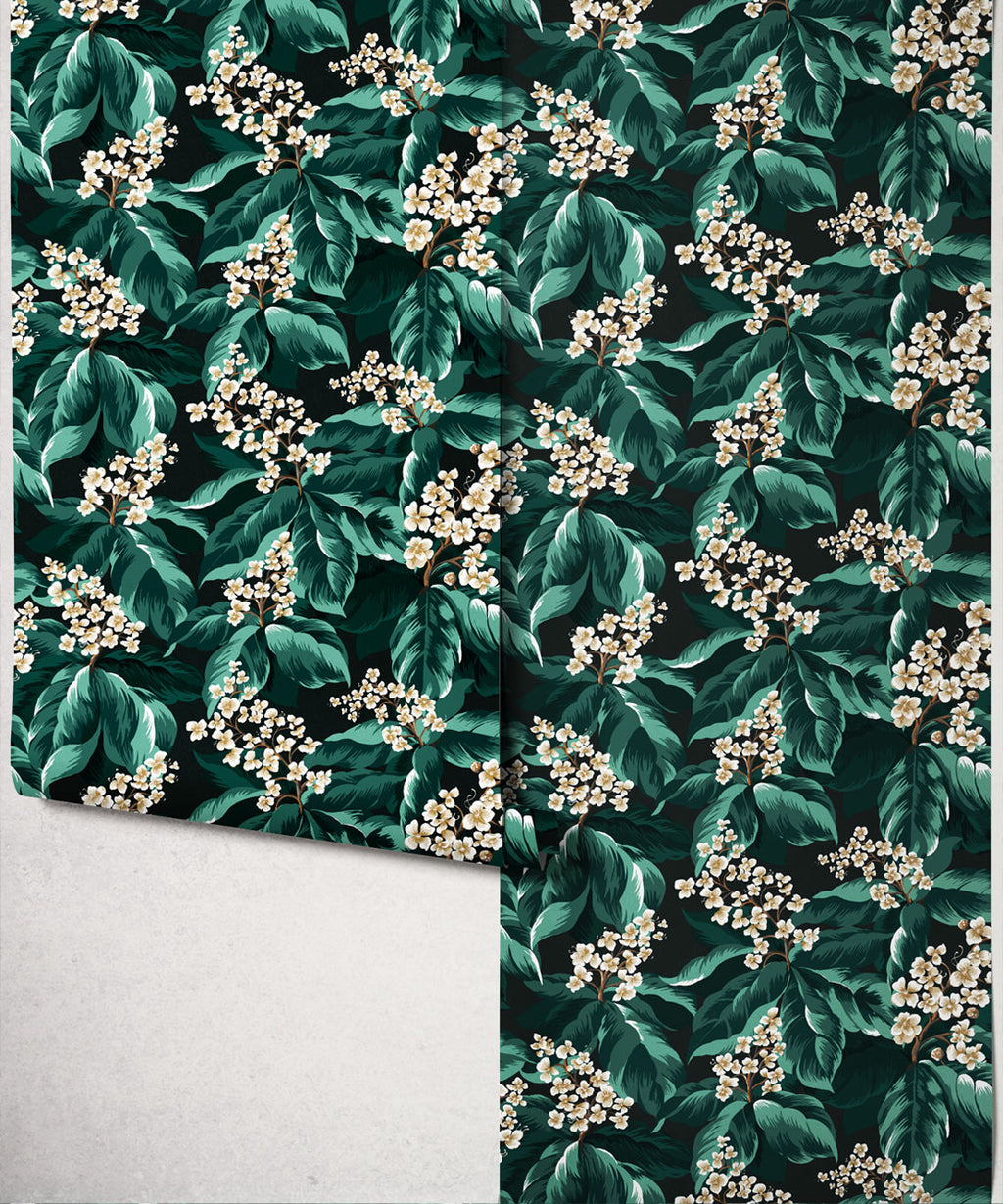 Horse Chestnut Wallpaper, Lagoon