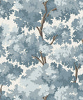Great Oak Wallpaper, Periwinkle