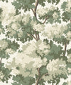 Great Oak Wallpaper, Sage