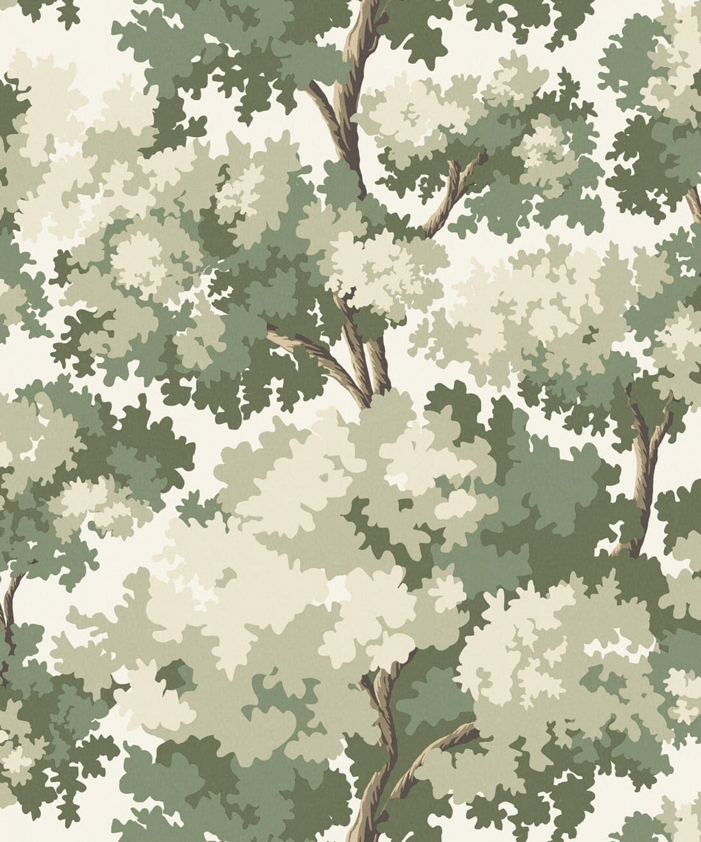Great Oak Wallpaper, Sage