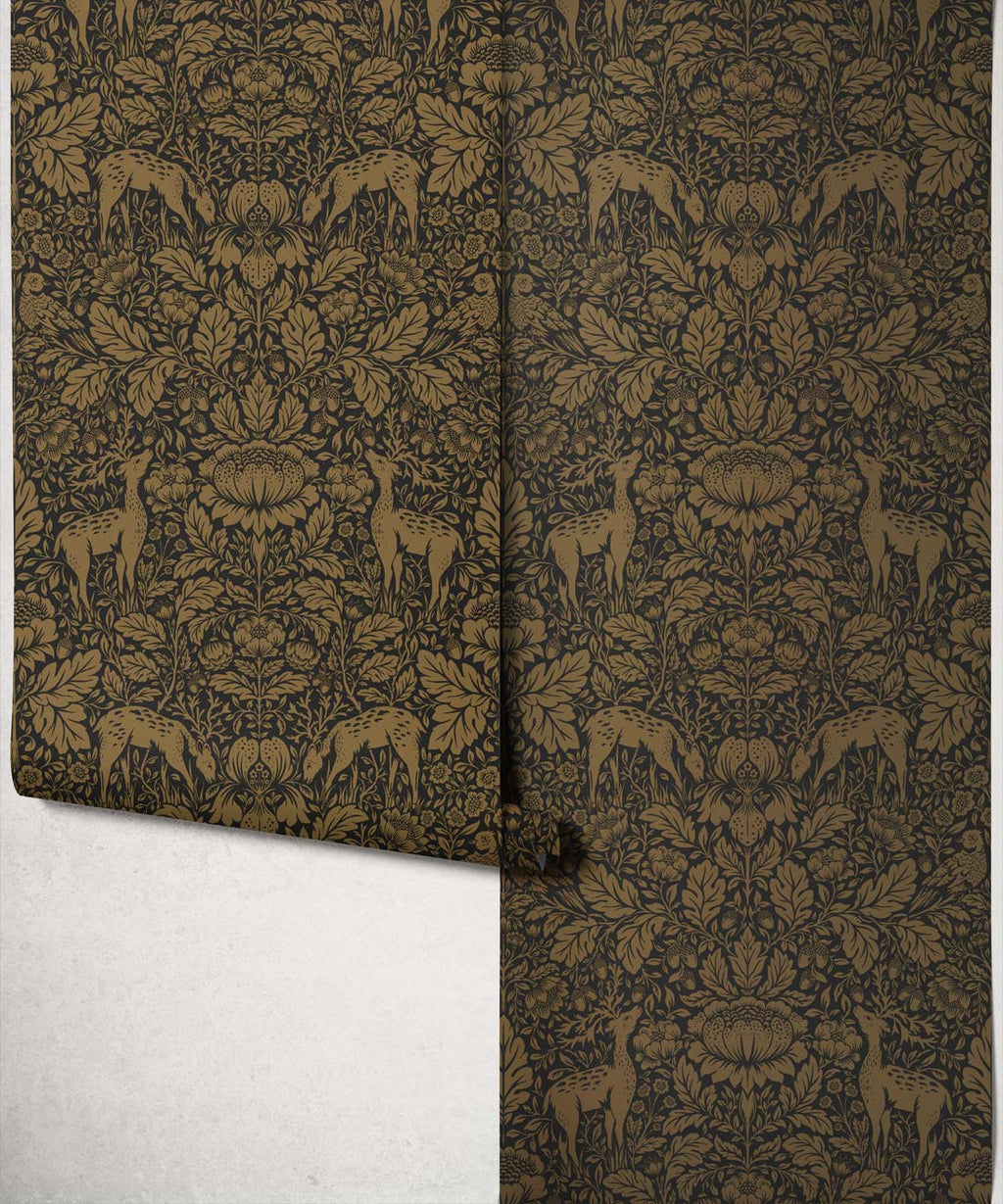 Richmond Wallpaper, Gold