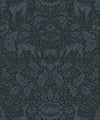 Richmond Wallpaper, Indigo