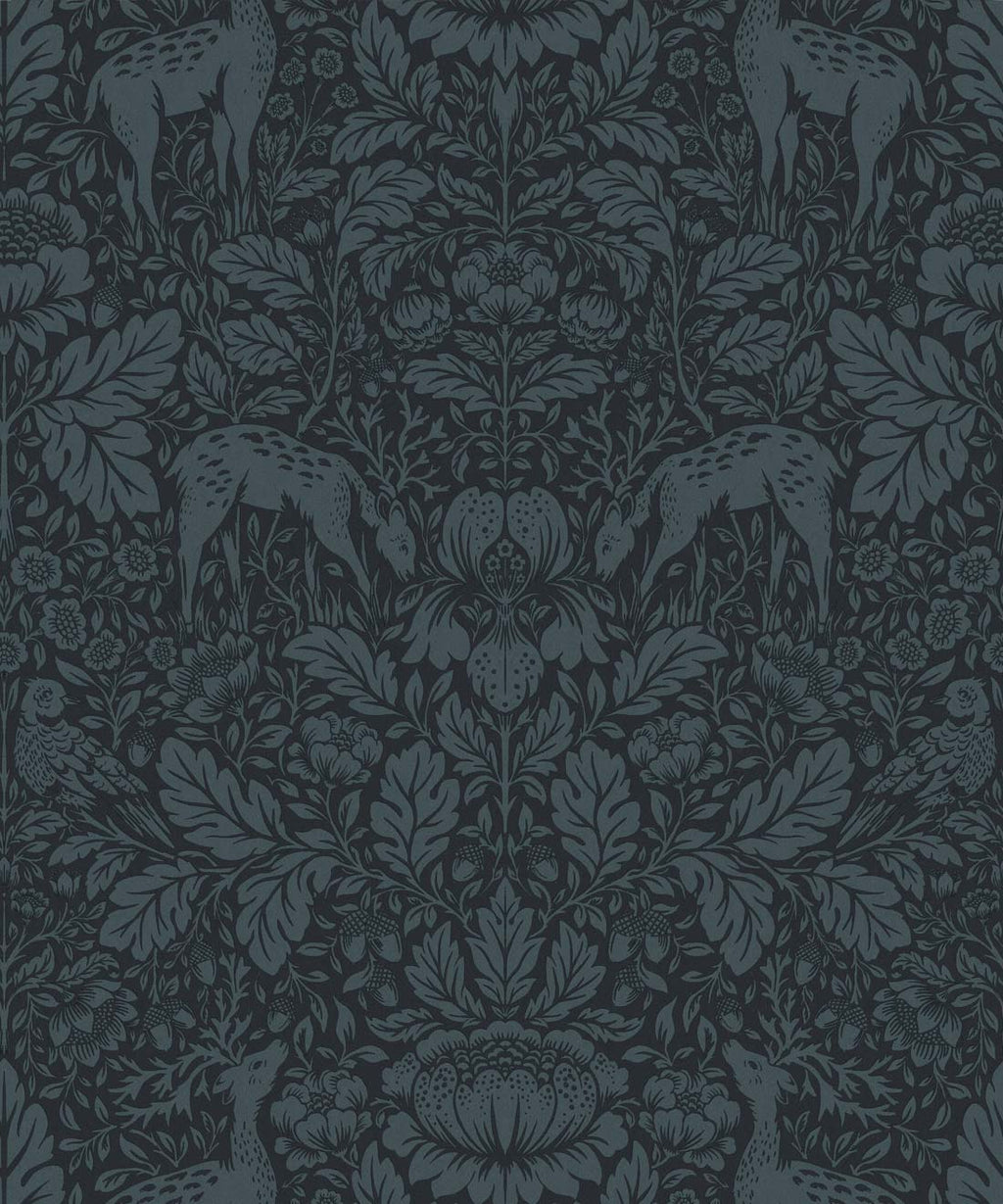 Richmond Wallpaper, Indigo