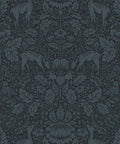 Richmond Wallpaper, Indigo