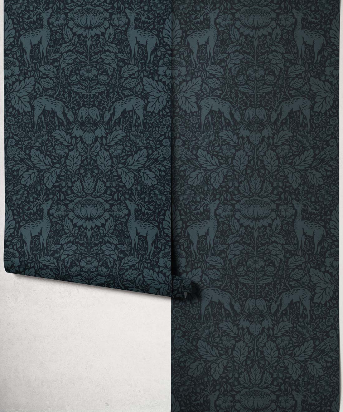 Richmond Wallpaper, Indigo