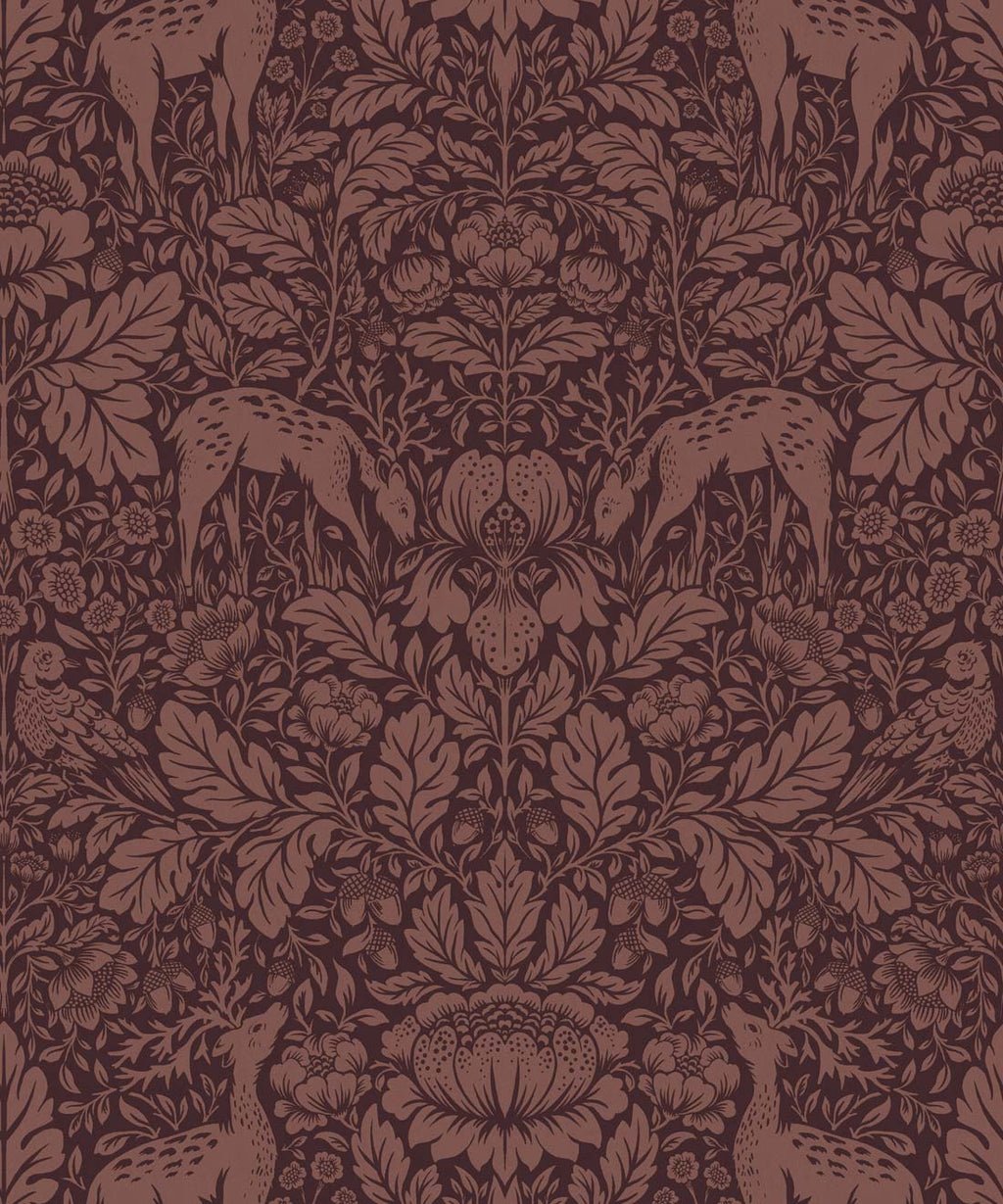 Richmond Wallpaper, Plum