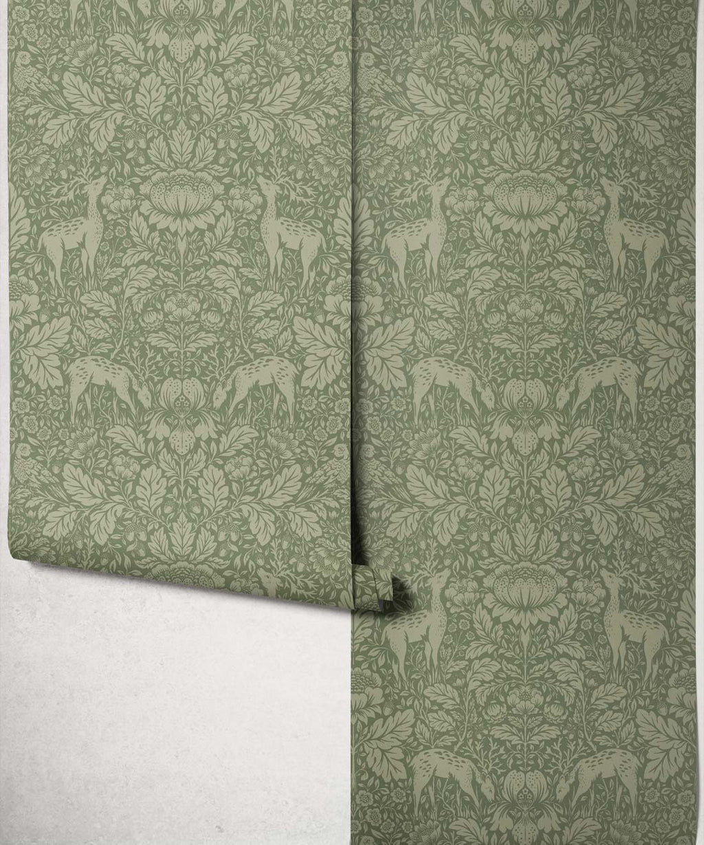 Richmond Wallpaper, Sage