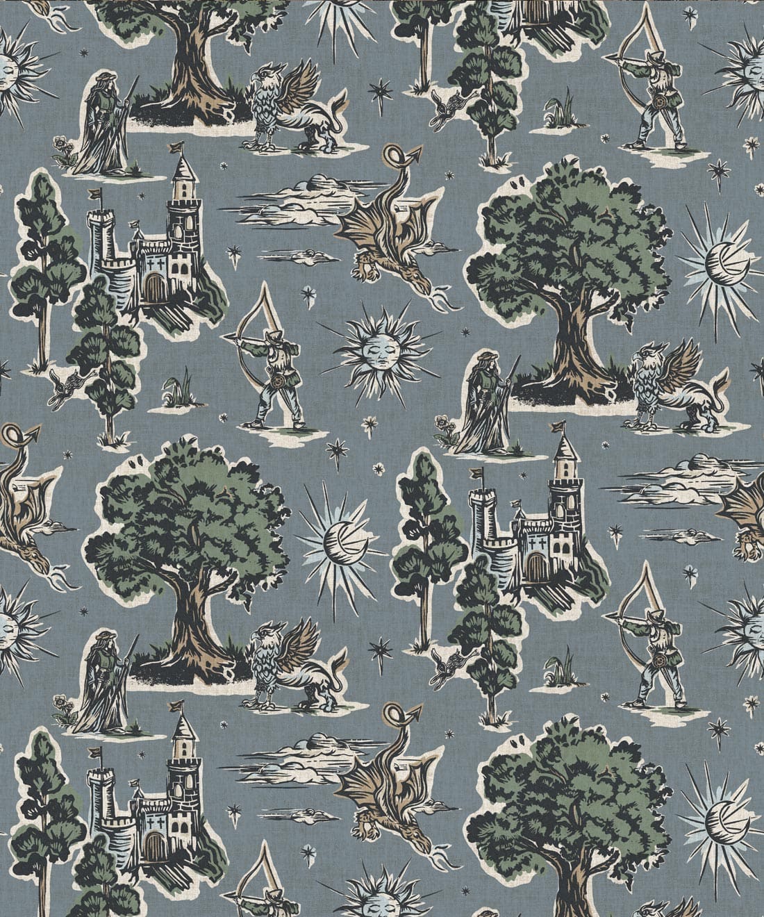 Realm Wallpaper, Cornflower