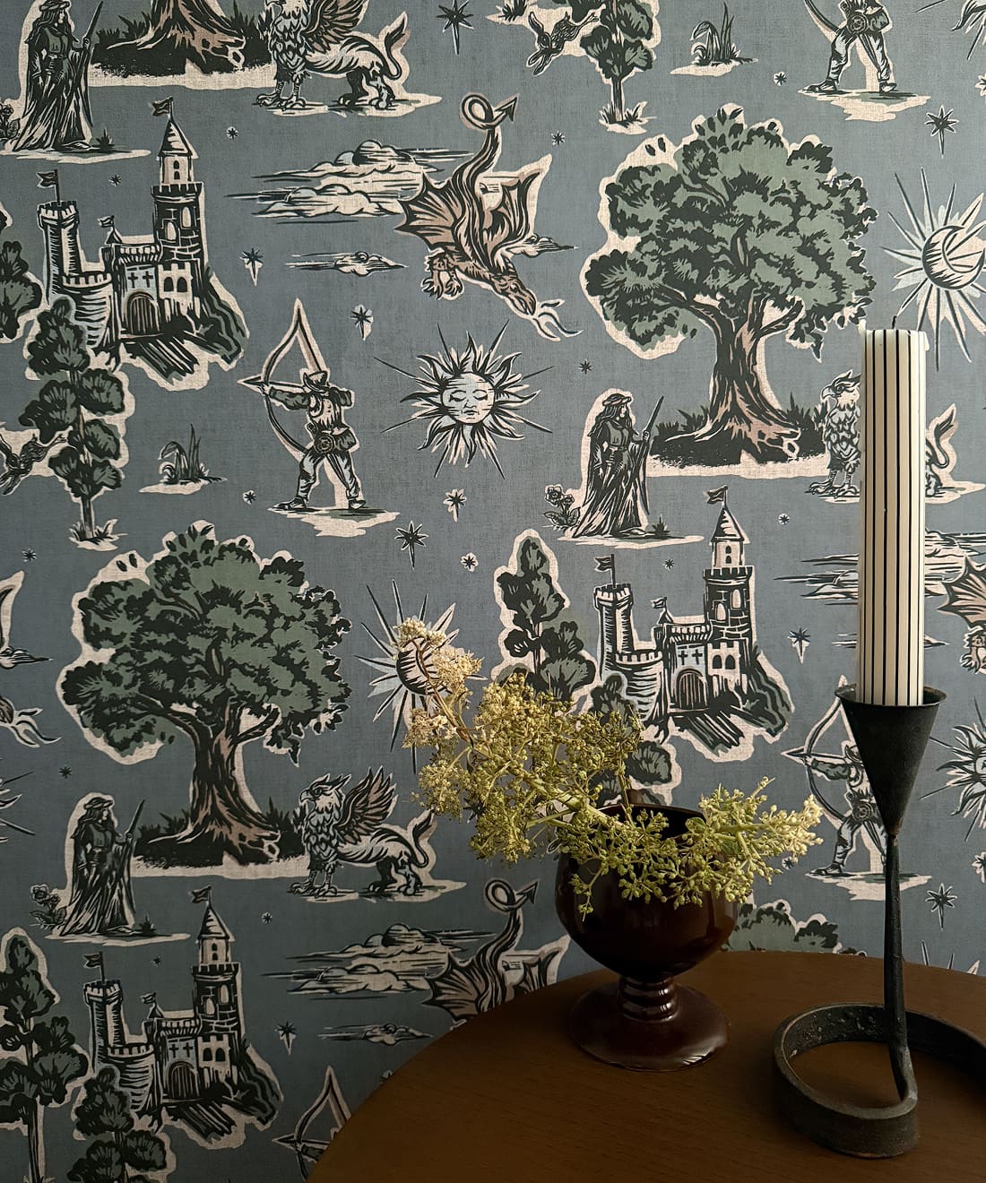 Realm Wallpaper, Cornflower