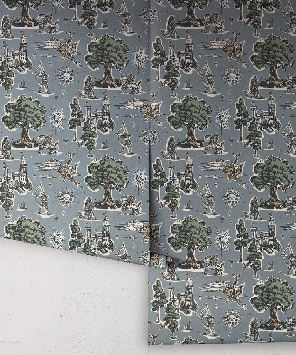 Realm Wallpaper, Cornflower