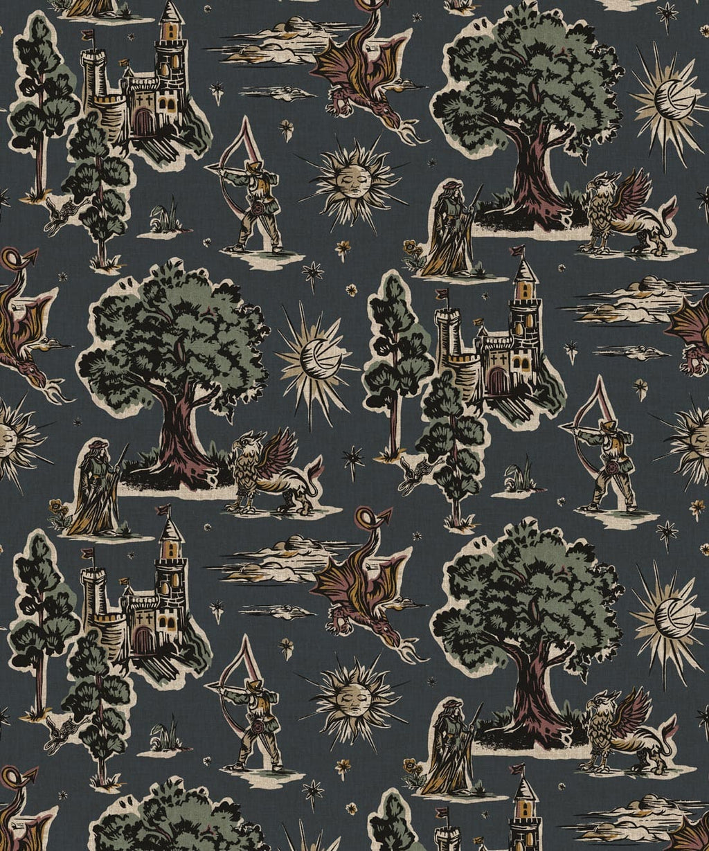 Realm Wallpaper, Indigo