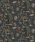 Realm Wallpaper, Indigo