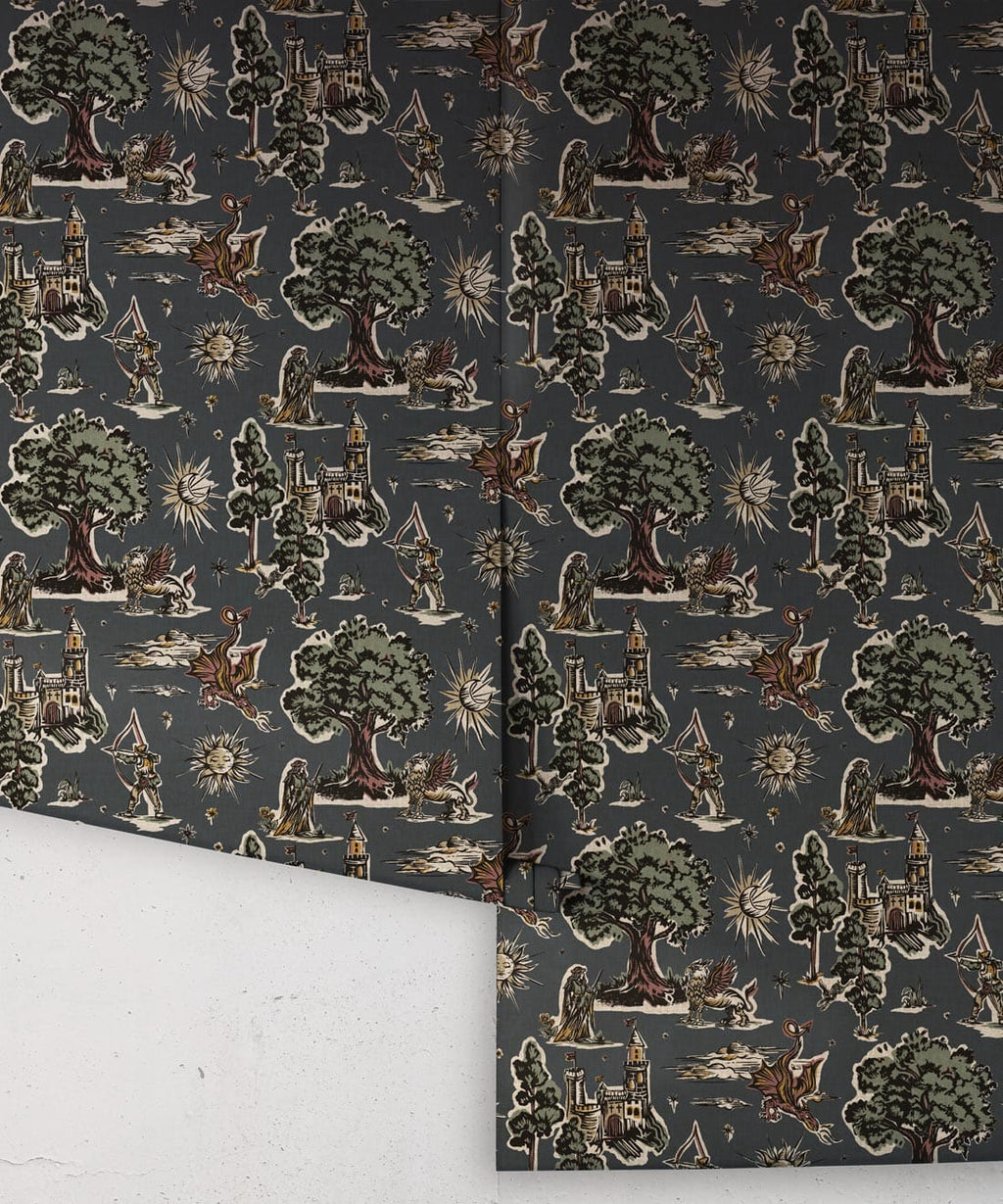 Realm Wallpaper, Indigo
