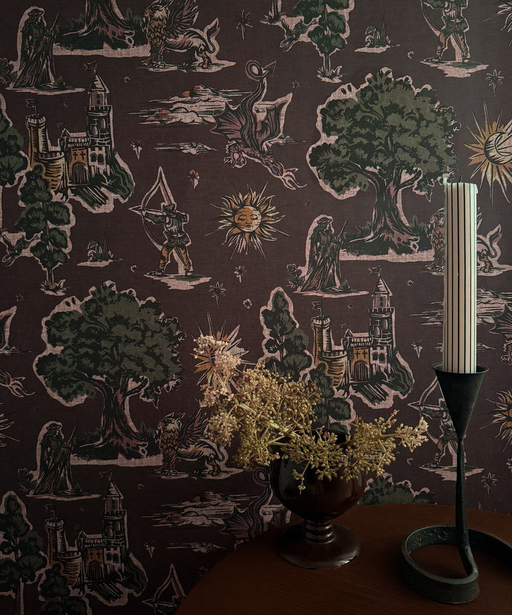 Realm Wallpaper, Plum