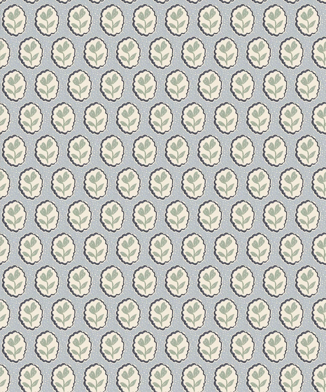 Nell Wallpaper, Periwinkle