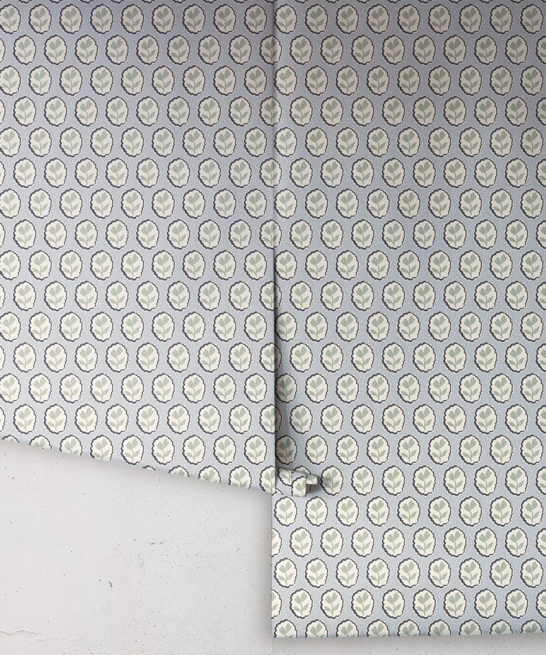 Nell Wallpaper, Periwinkle