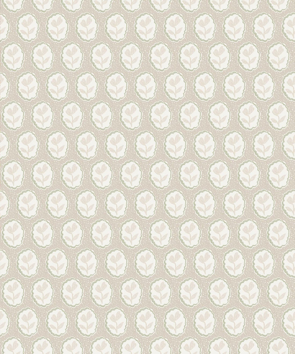 Nell Wallpaper, Taupe