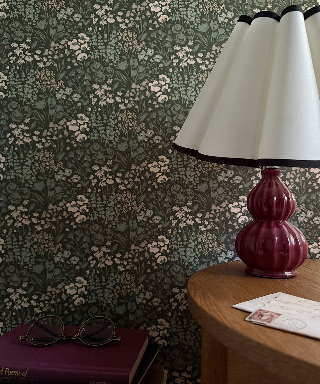 Ophelia Wallpaper, Olive