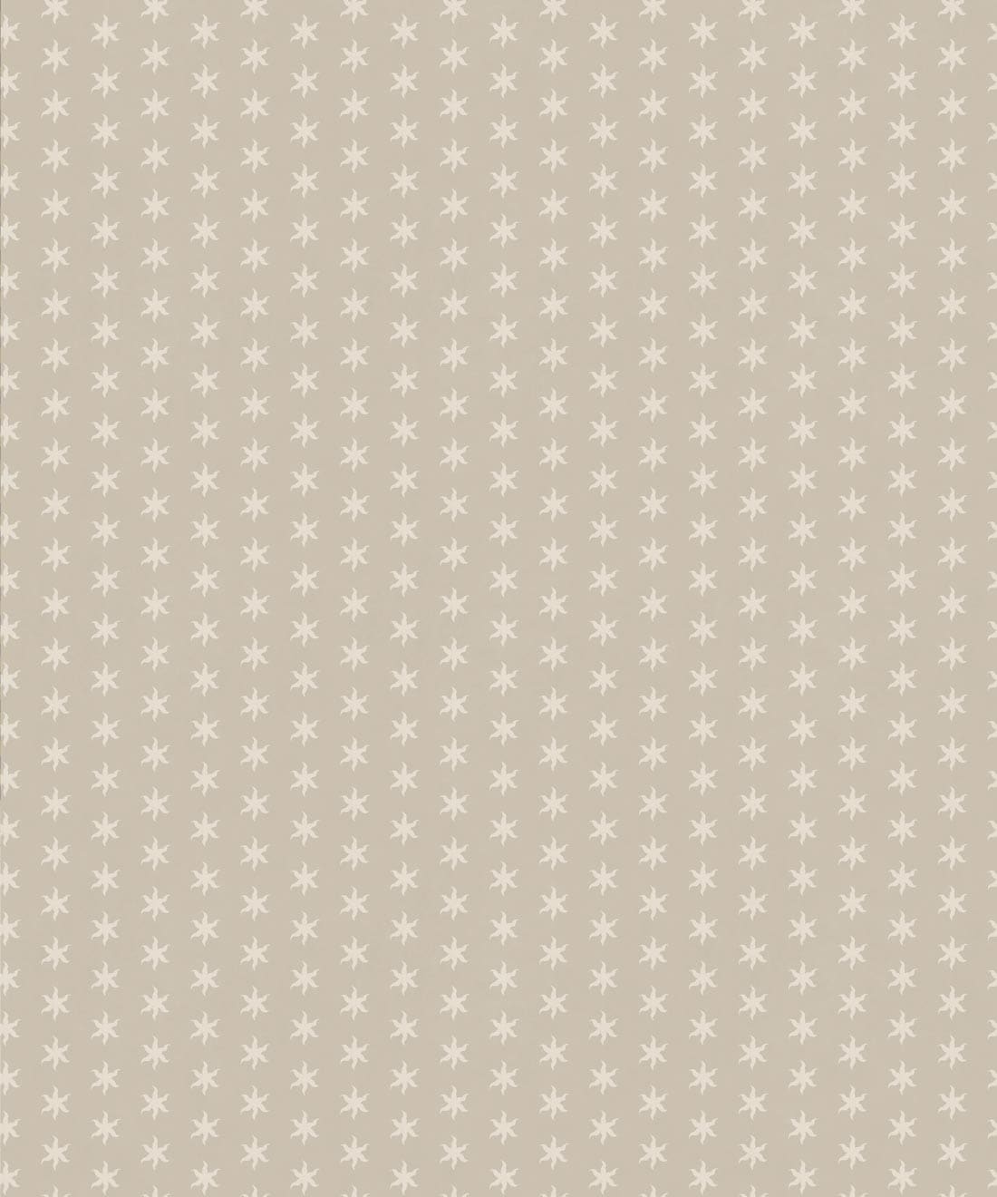 Tudor Star Wallpaper, Linen