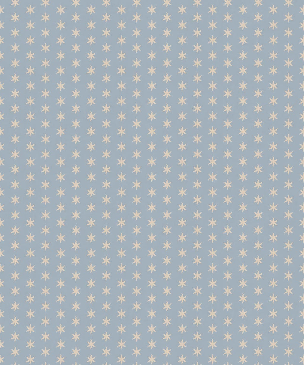 Tudor Star Wallpaper, Periwinkle