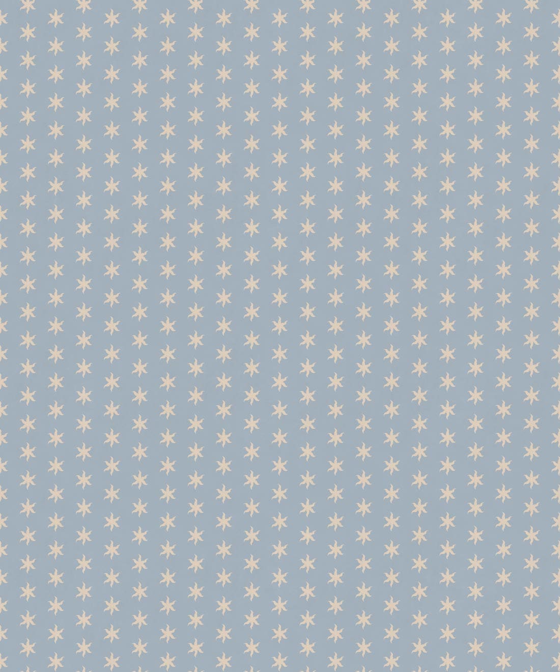 Tudor Star Wallpaper, Periwinkle