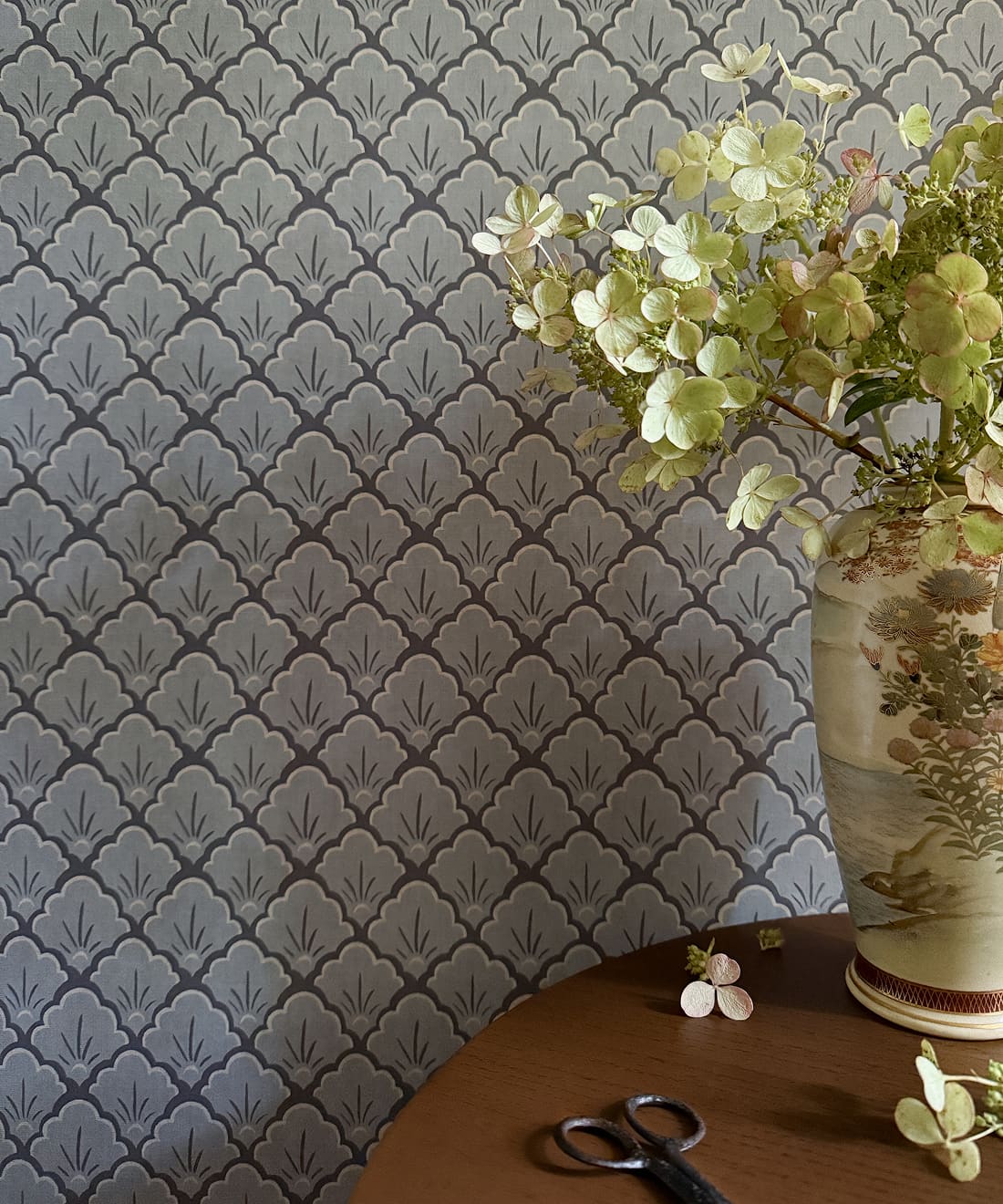 Shellyn Wallpaper, Cornflower