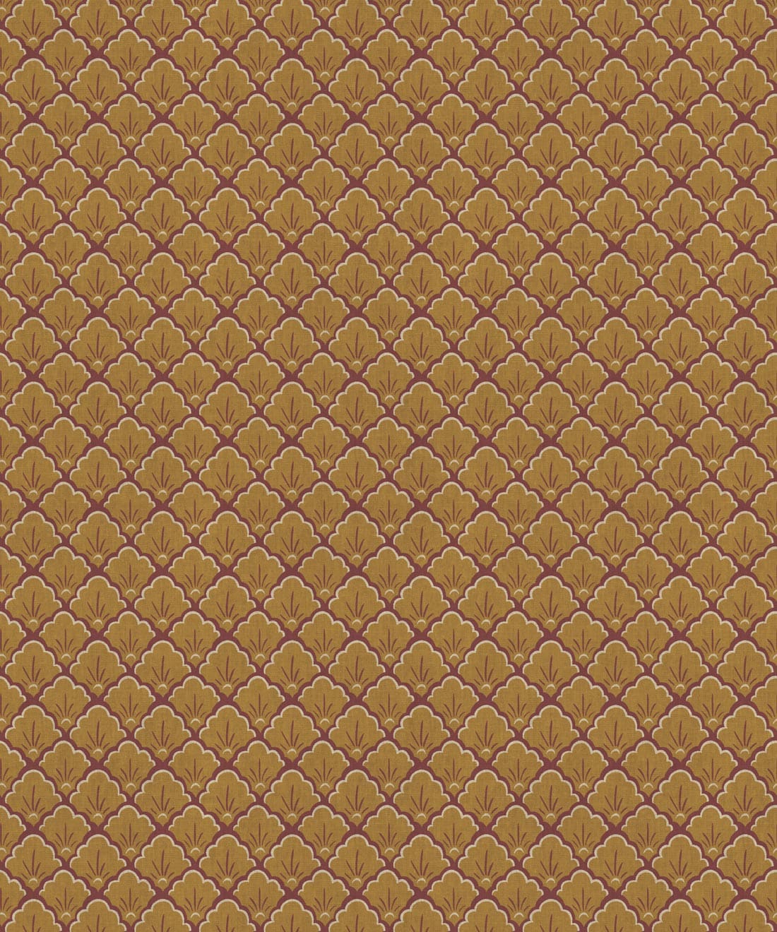 Shellyn Wallpaper, Ochre