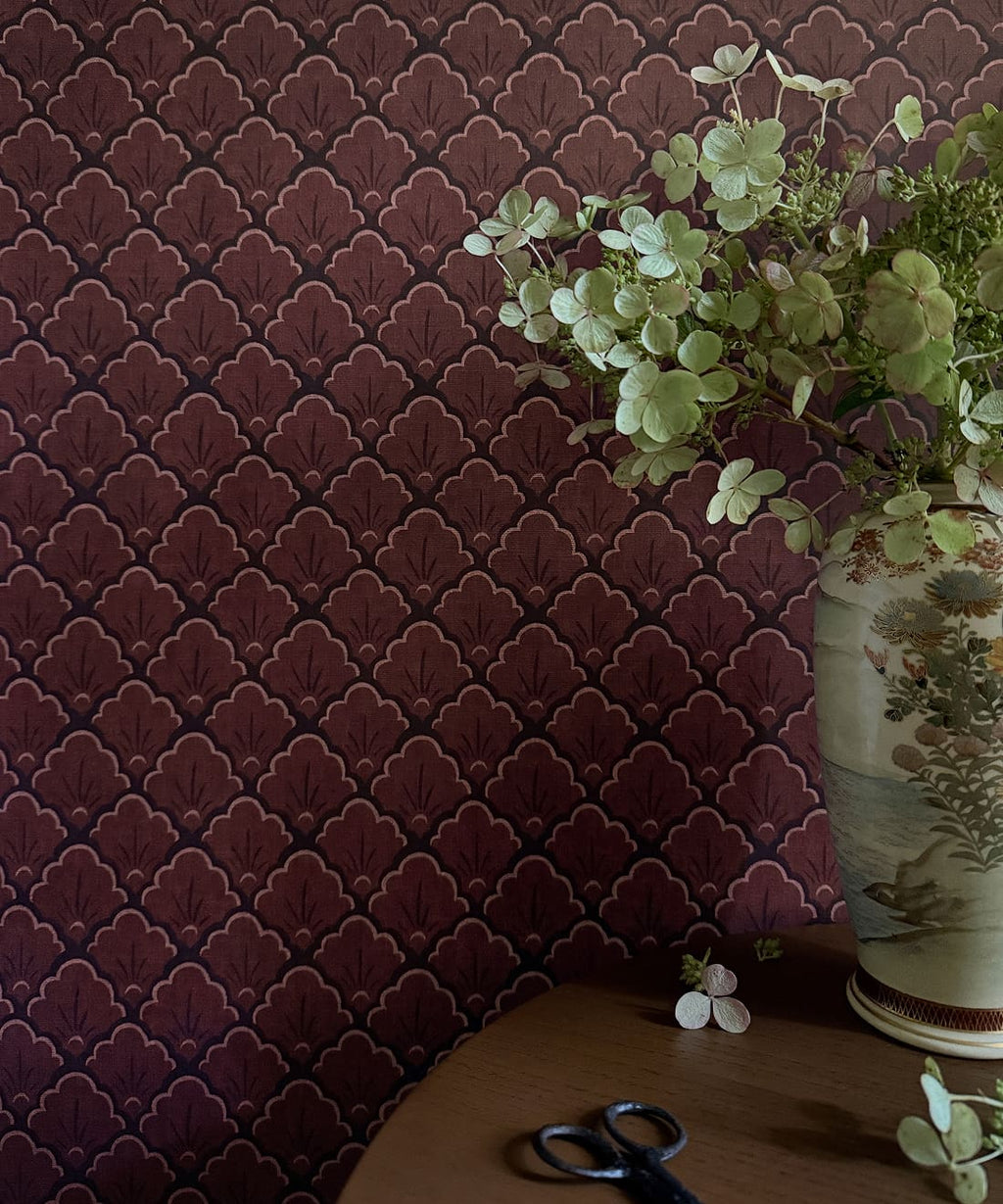 Shellyn Wallpaper, Plum