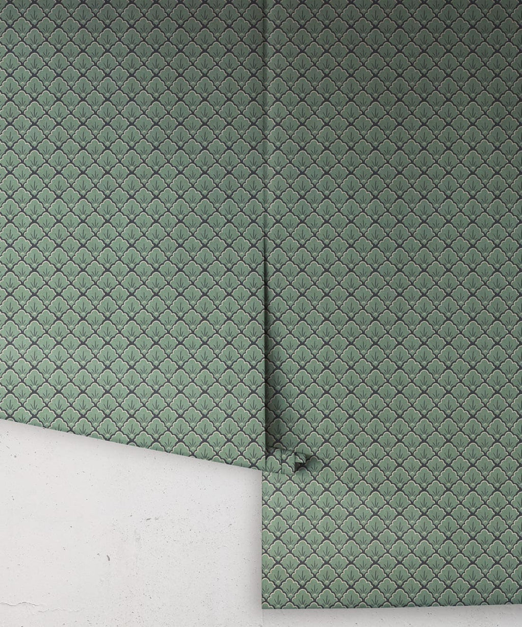 Shellyn Wallpaper, Teal