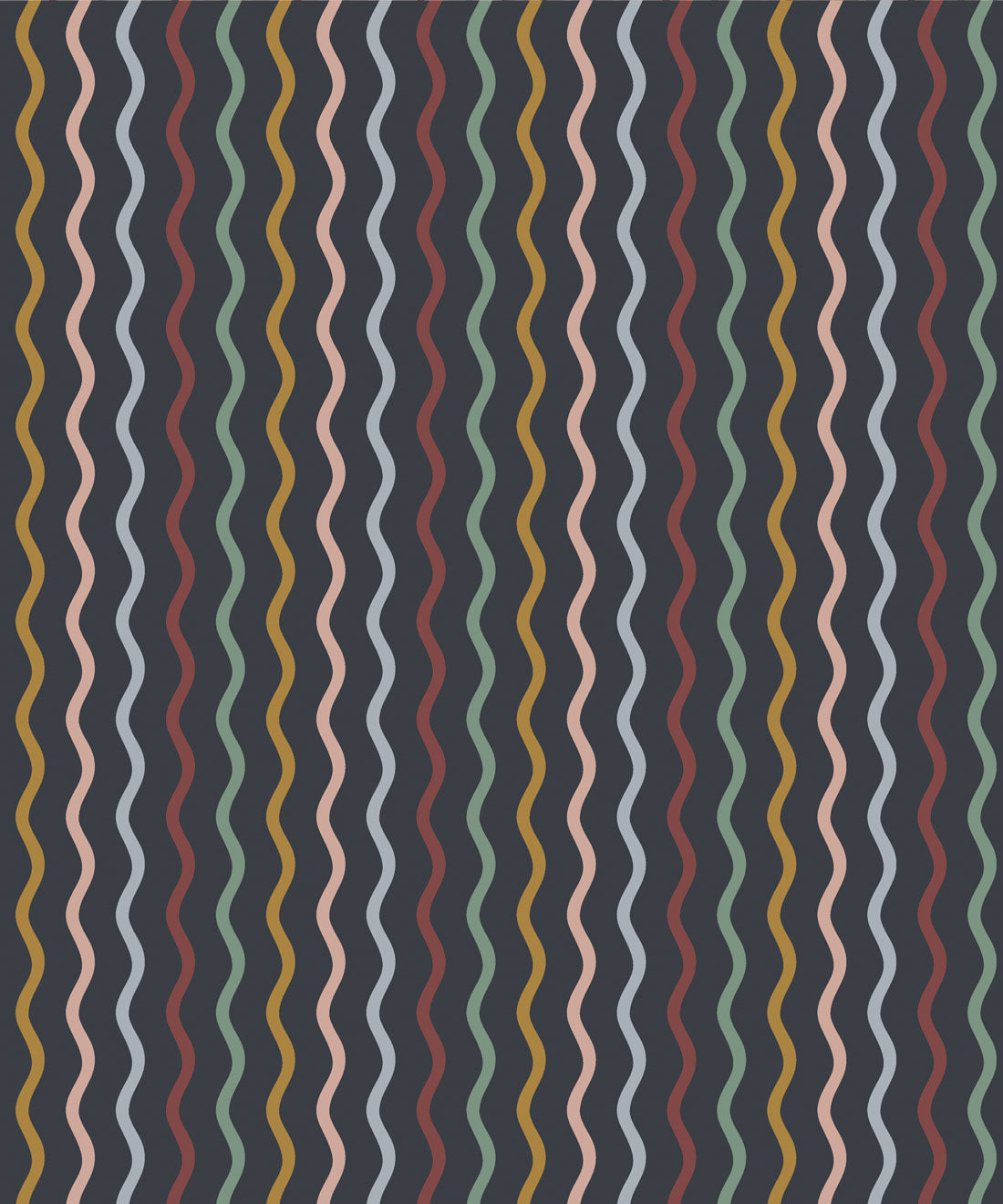 Topsy-Turvey Wallpaper, Night Rainbow