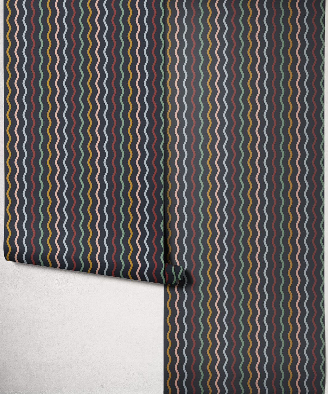 Topsy-Turvey Wallpaper, Night Rainbow