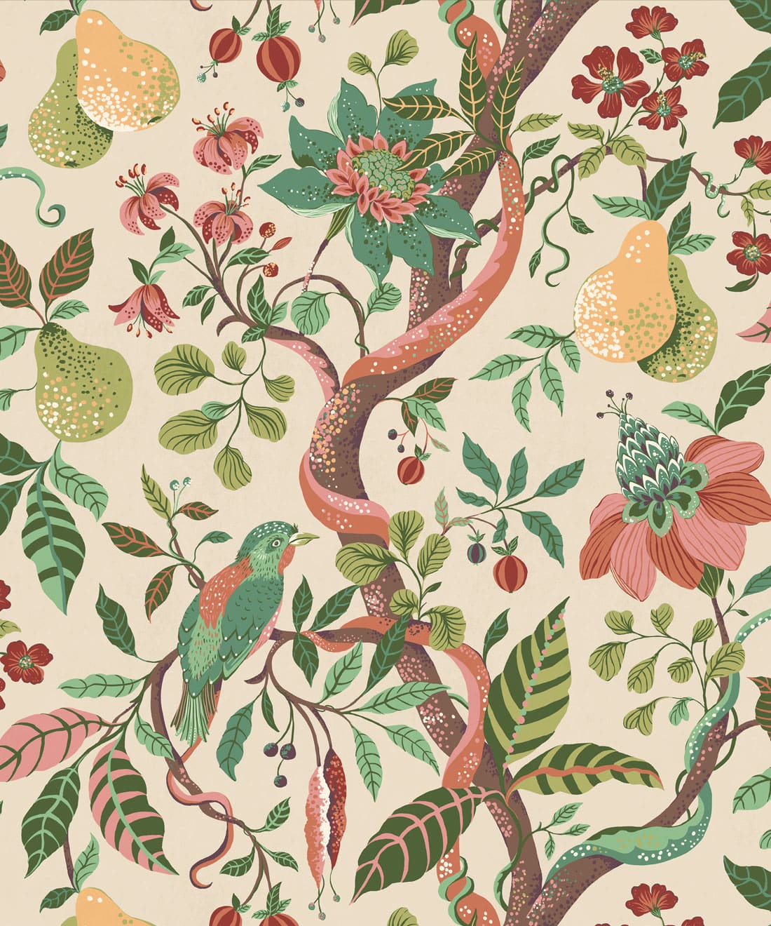 Pear Tree Wallpaper, Apricot
