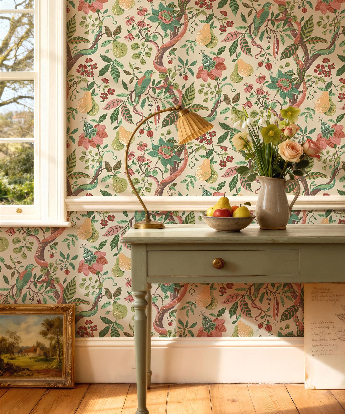 Pear Tree Wallpaper, Apricot