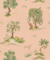 Willow Wood Wallpaper, Rose