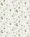 Moonflower Wallpaper, Sage