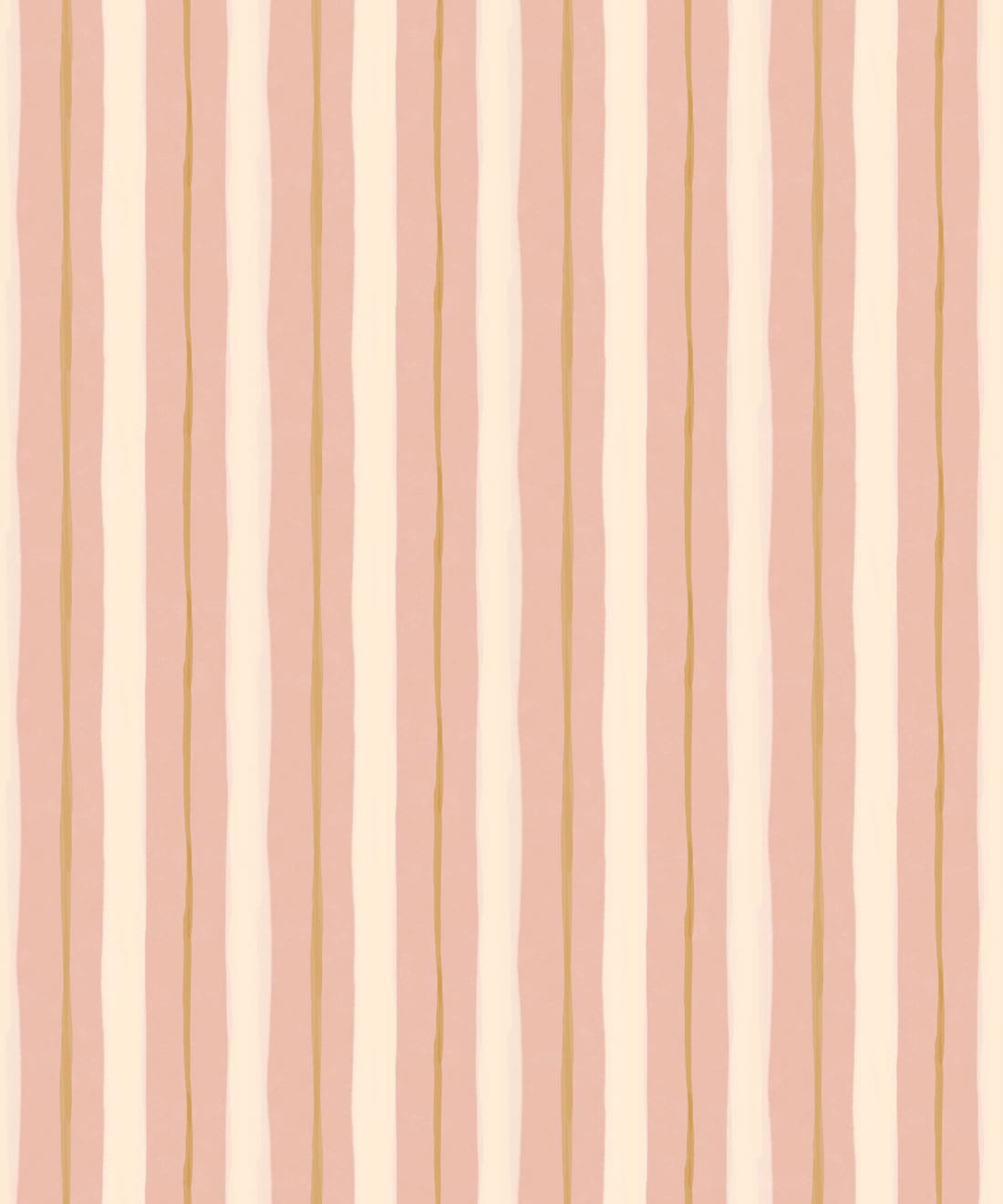 Palette Stripe Wallpaper, Blush
