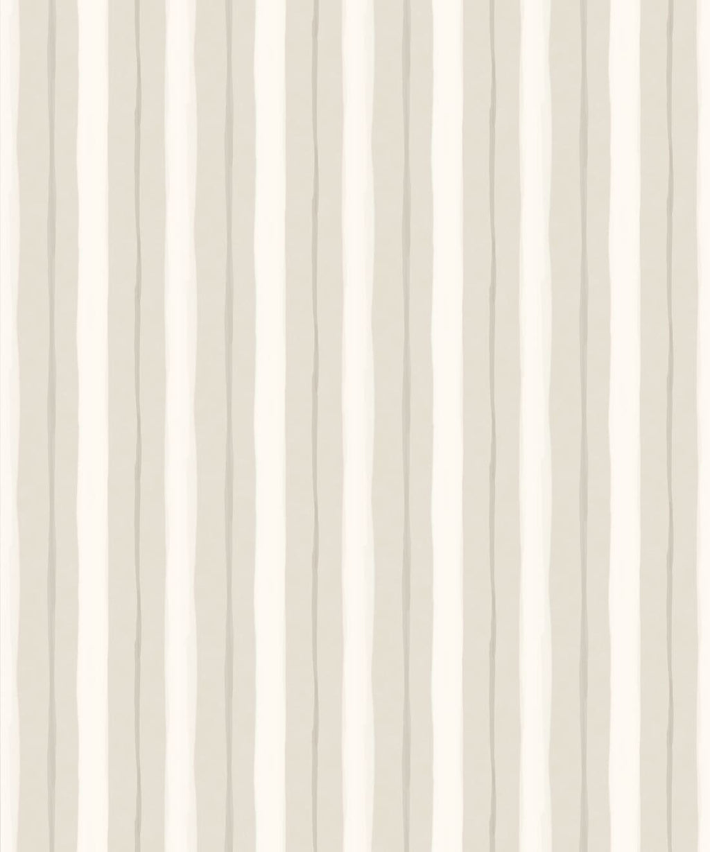 Palette Stripe Wallpaper, Linen