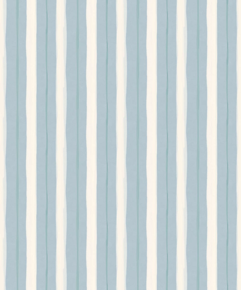 Palette Stripe Wallpaper, Powder