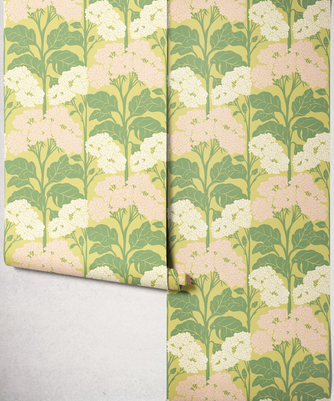 Cow Parsley Wallpaper, Chartreuse