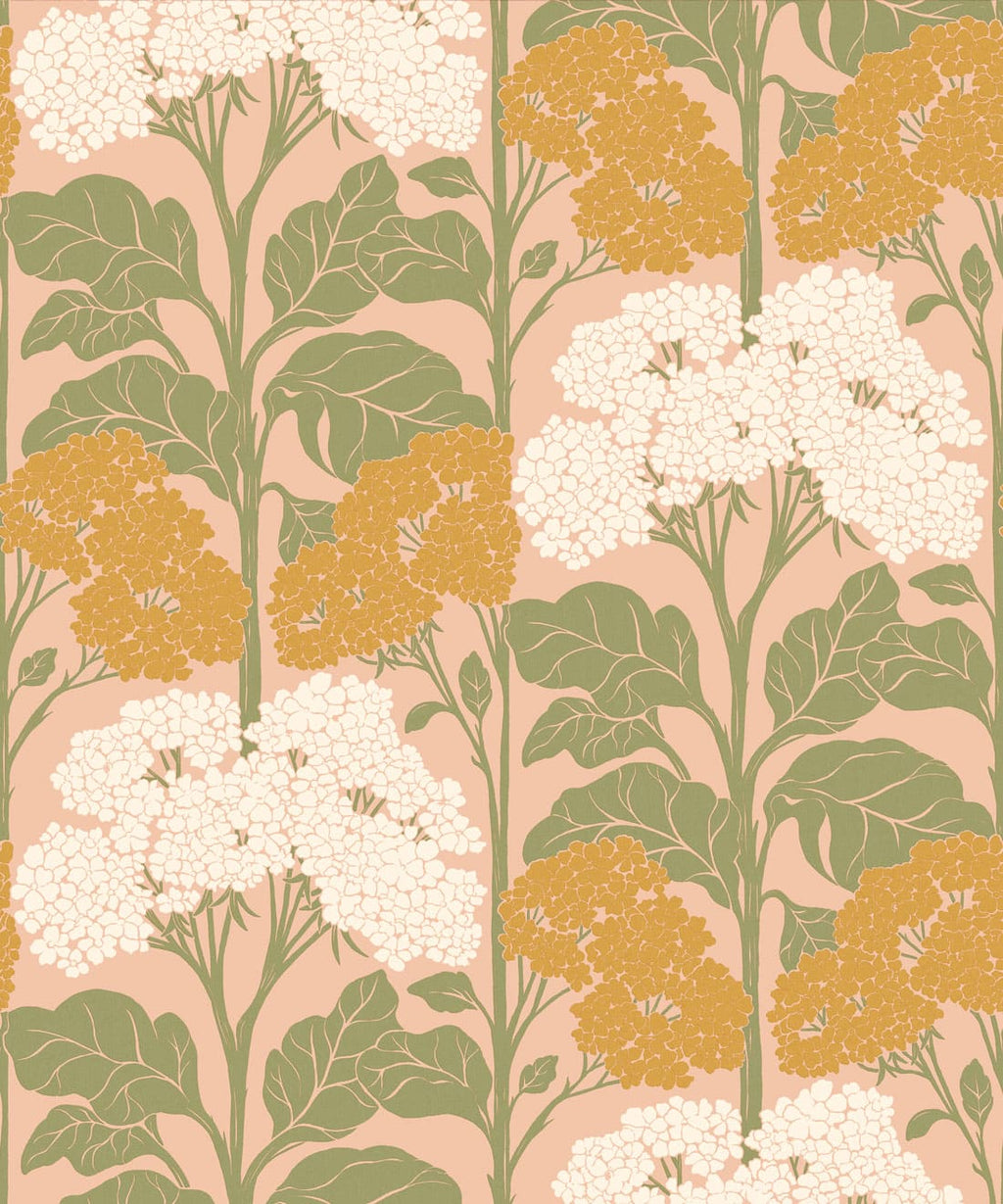 Cow Parsley Wallpaper, Dusky